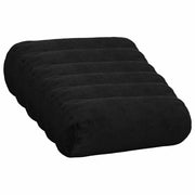 Federa 6 pcs HEERLEN Nero Ø 15 x 40 cm Flanella 923428