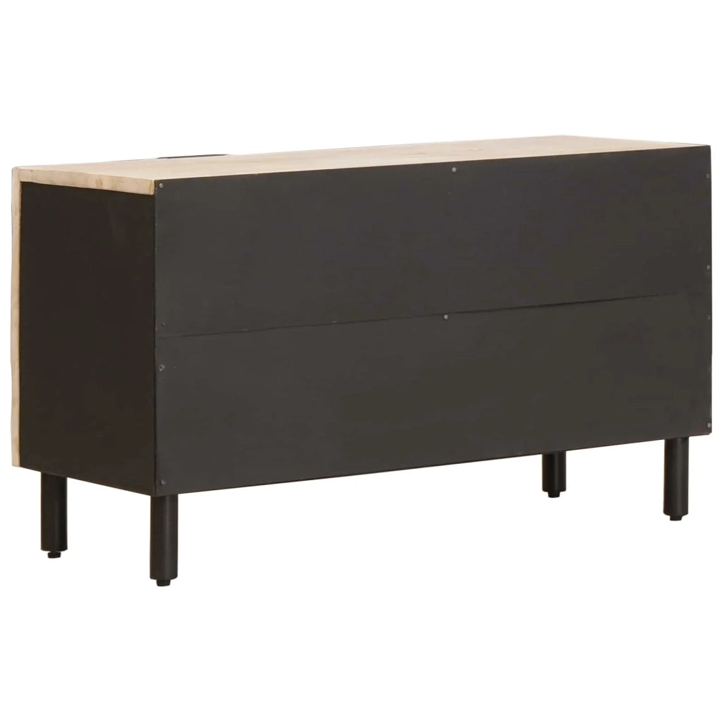 Mobile TV con porta Finitura Bianco Lavato 80 x 33 x 46 cm 4017879