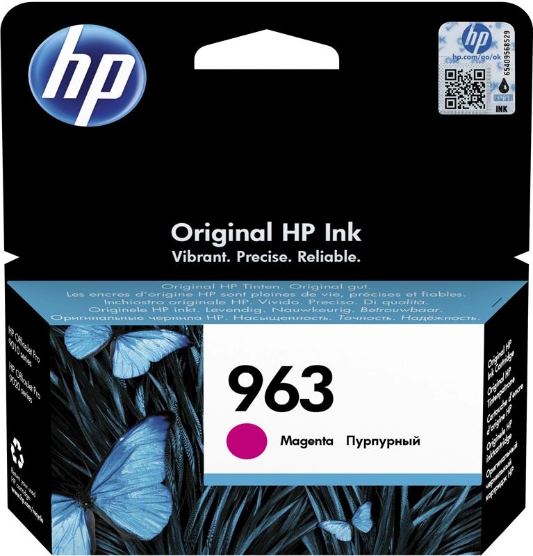 HP Cartuccia di inchiostro magenta originale 963