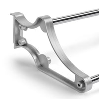 Porta Scarpe Self per Interno Armadio Imballo 1 Pezzo Verniciato Alluminio Acciaio e Emuca