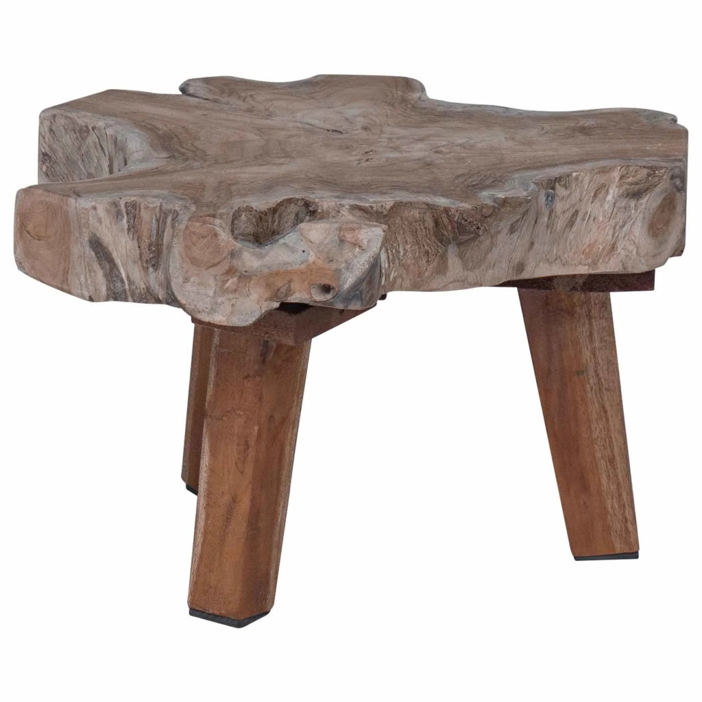 Comodino Marrone 40 x 40 x 25 cm Legno Recuperato Massello 42012359