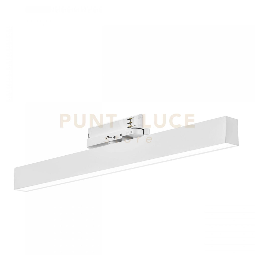 GFA1240C- REGLETTE BINARIO A LED 3000K 2500LM 28W CON ROTAZIONE COLORE BIANCO 60,5CM