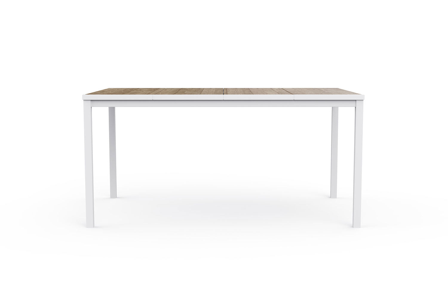 Tavolo da Giardino Keter Porto 159x95x75 cm Deco Coat Piano Effetto Legno Frassino