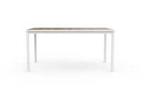 Tavolo da Giardino Keter Porto 159x95x75 cm Deco Coat Piano Effetto Legno Frassino