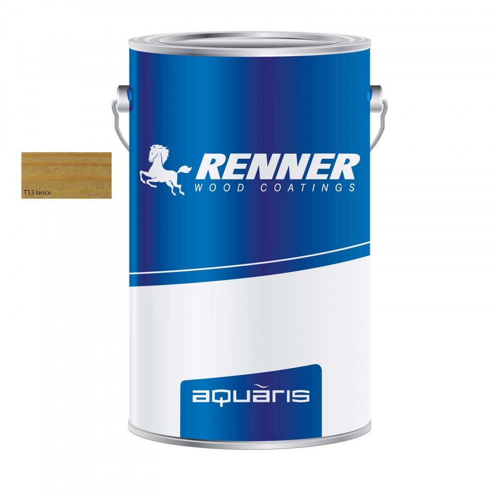 Renner aquaris yo m314 5kg finitura opaca professionale 30 gloss per esterni ed interni, colori disponibili  larice