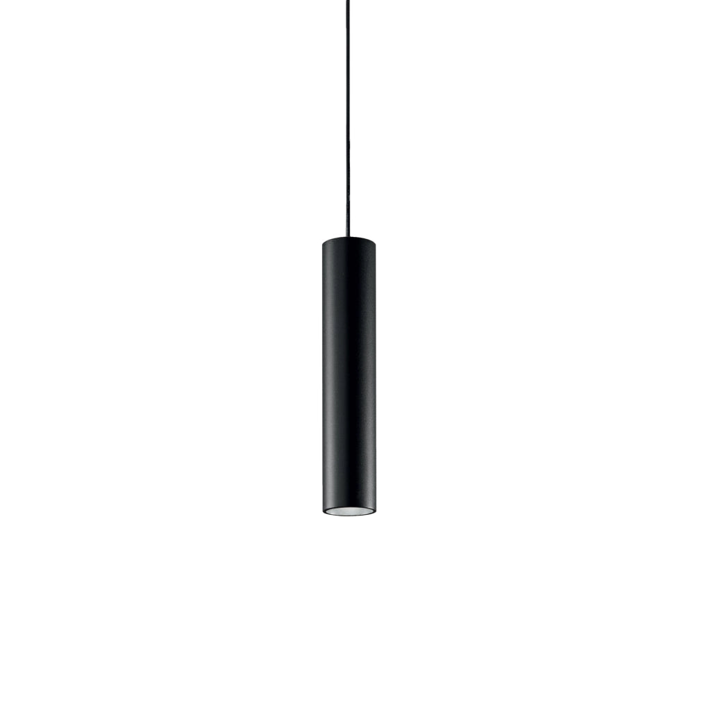 Sospensione Deva 1 Luce Led Integrato Nera