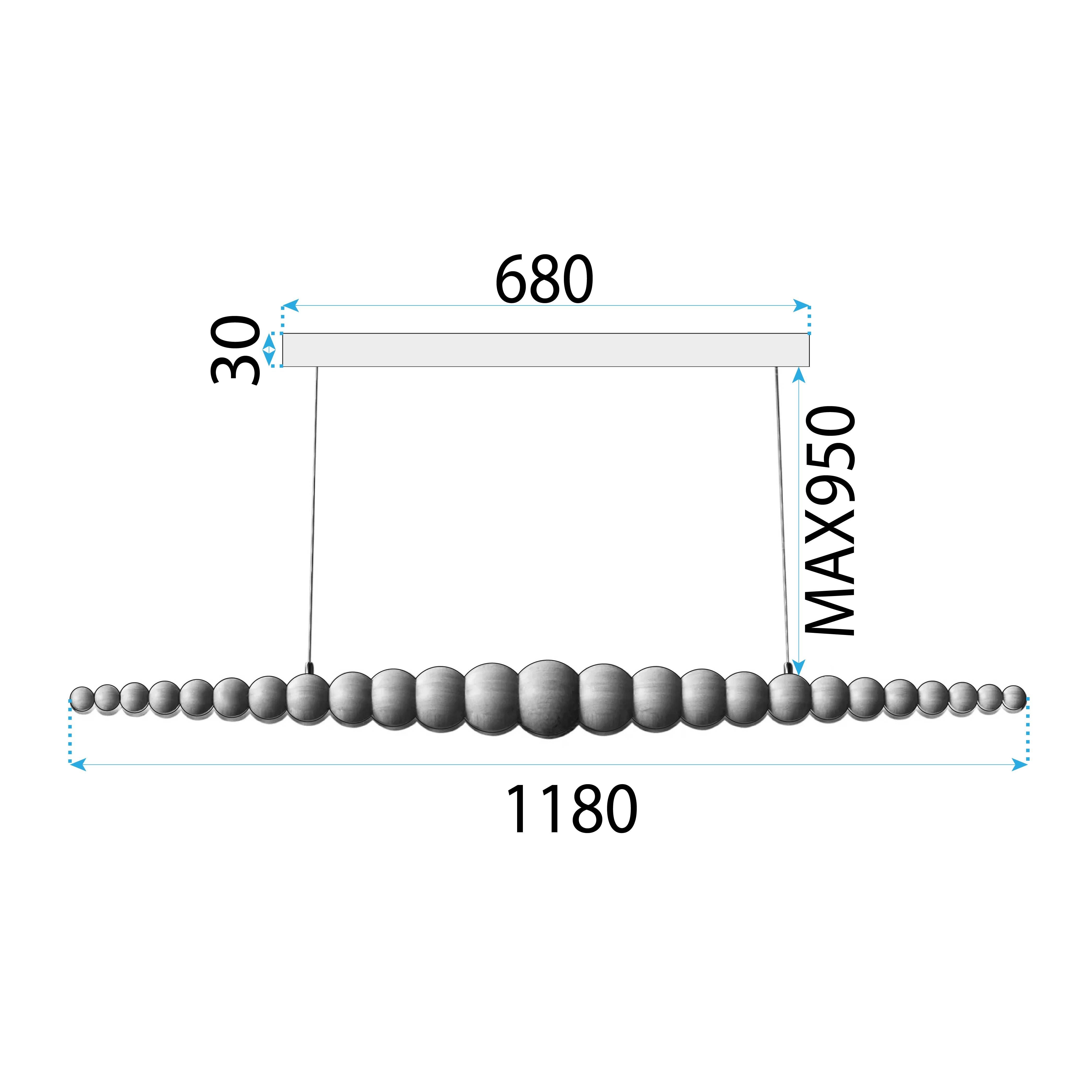 Lampada Wood App1501-cp