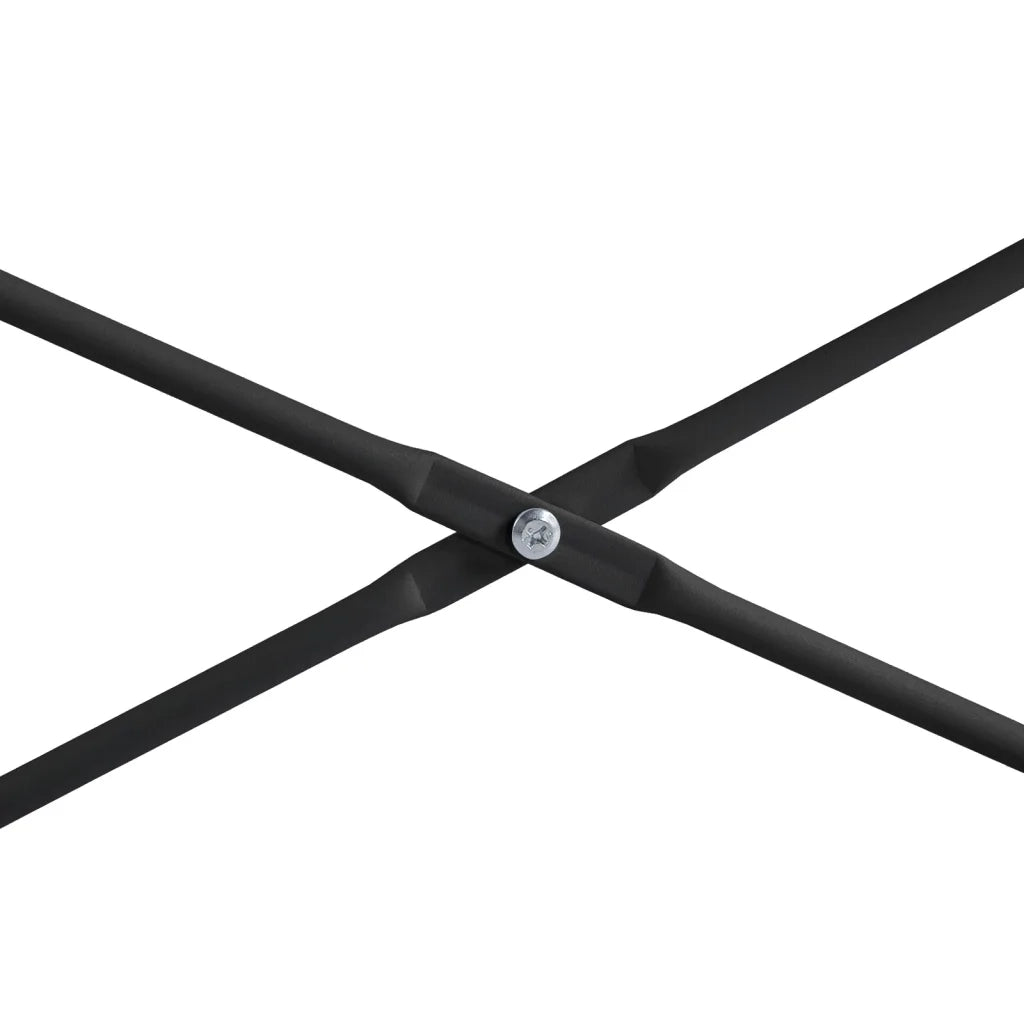 Scrivania per Computer Nera 110x60x70 cm in Legno Multistrato 30208
