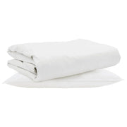 Piumone | Duvet Estivo con cuscino 2 pz Bianco Piuma d'anatra