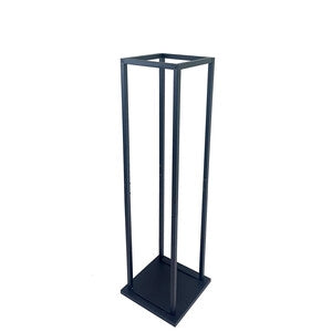 C RASTRELLIERA PER LEGNA NERO- 1,0 pz