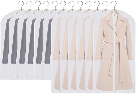Set di Protezioni per Abbigliamento da 12 pezzi per Vario Abbigliamento con Cerniera