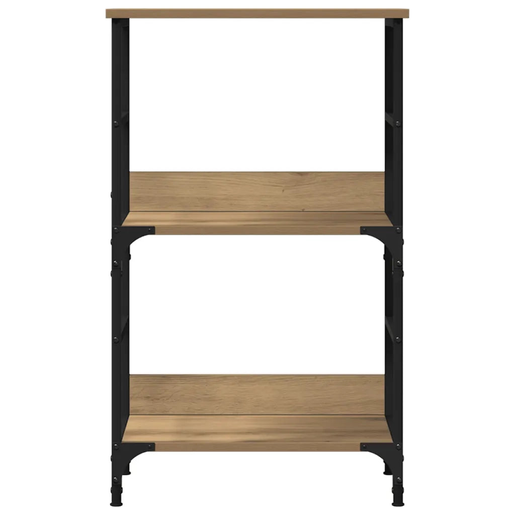 Libreria Rovere Artigianale 50x33x82 cm Legno Multistrato 857465