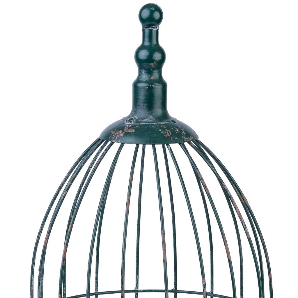 Gabbia decorativa in metallo 24,77x24,77x72,39h cm