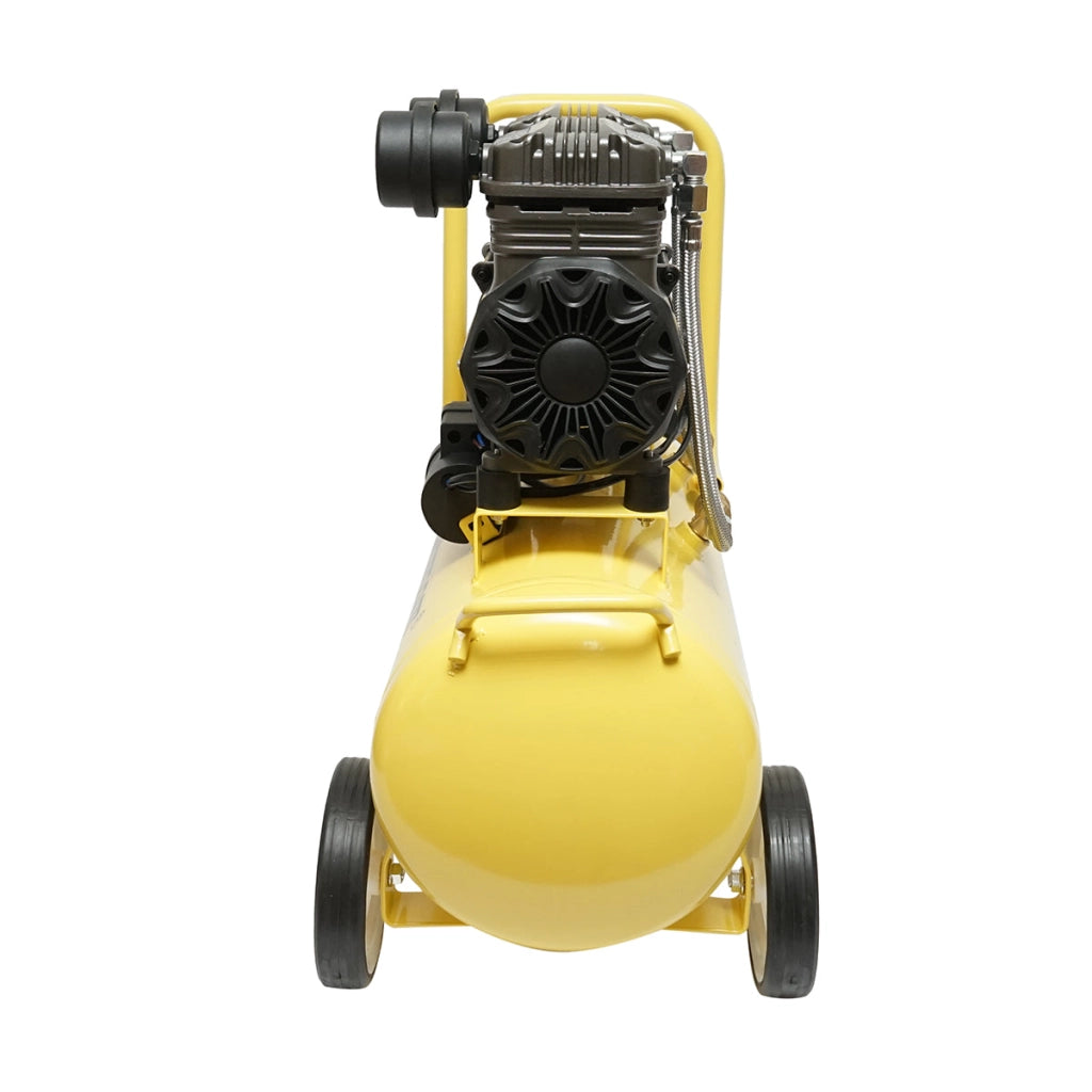 Compressore d'aria silenzioso oil-free da 30 litri, potenza motore 1,5 kW/2 CV, pressione massima 8 bar, volume di aspirazione aria 130 l/min Crownman