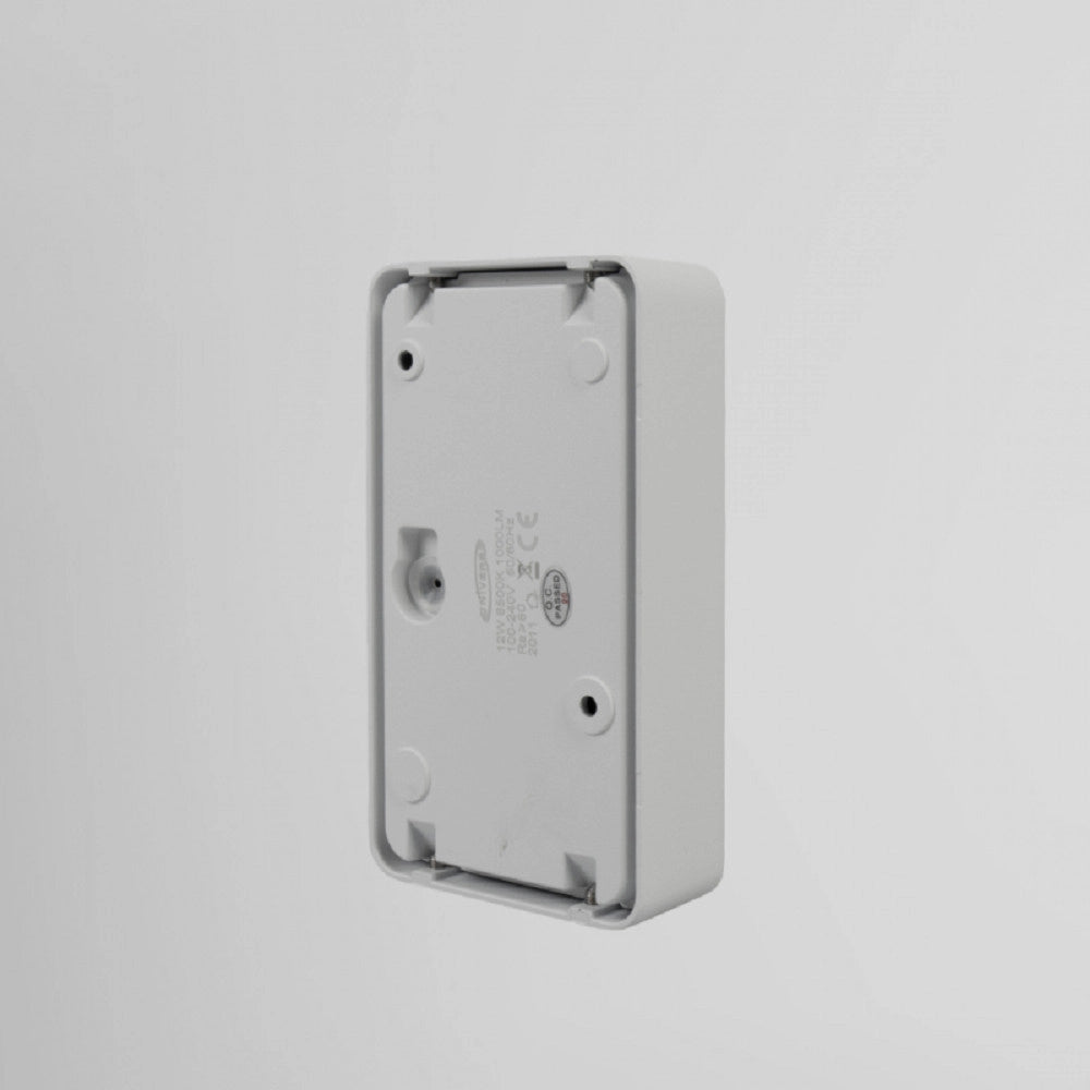 Trade Shop - Segnapasso Da Esterno Faretto 12 Watt Ip65 Bianco Luce 6500k 4000k 3000k Es62 -