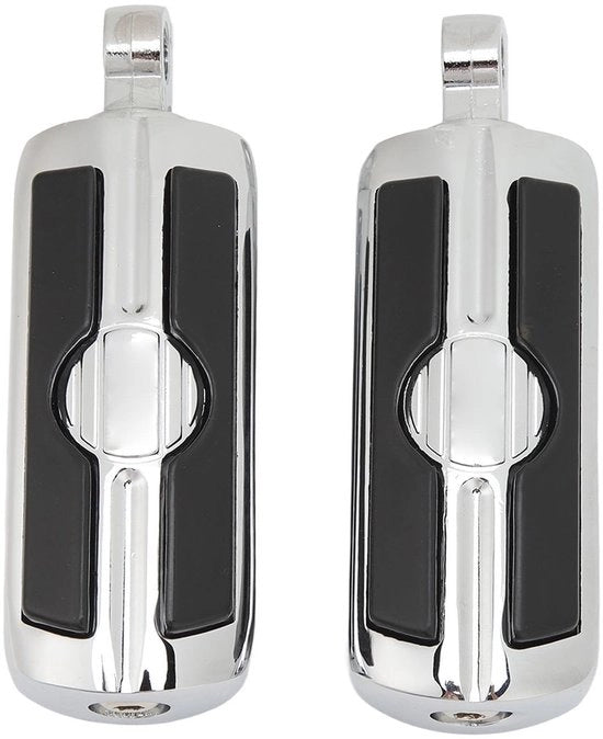 Supporto Pedale Motor - Pedale Regolabili con Angolo - Sostituzione - Protezione Motore - Adatto per Viti da 10 mm - Metallo/Gomma - Supporti Pedali Motore
