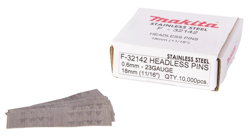 SPILLI MAKITA 23GA D.0,6 X 18mm, 10.000 PEZZI  - F-32142