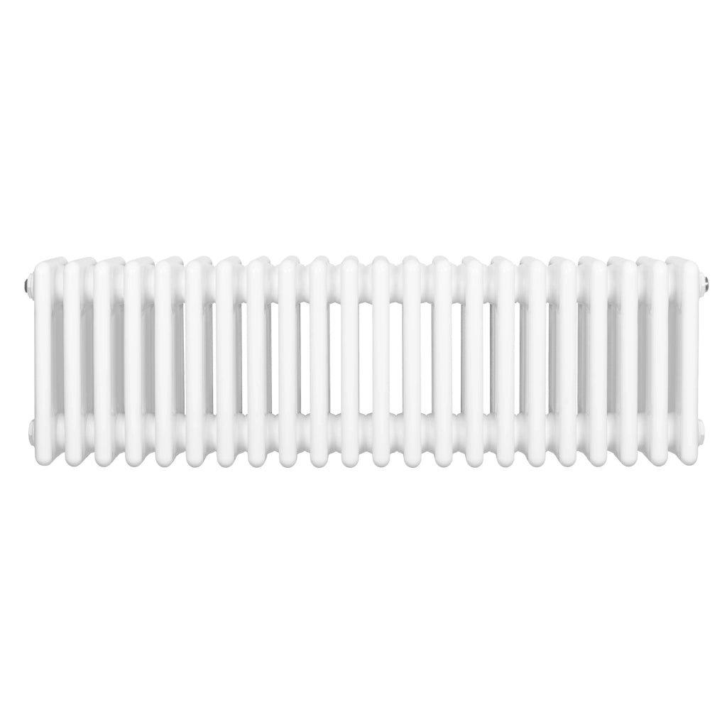 Radiatore Tradizionale 4 Colonne Orizzontale Bianco 300 x 1010 mm