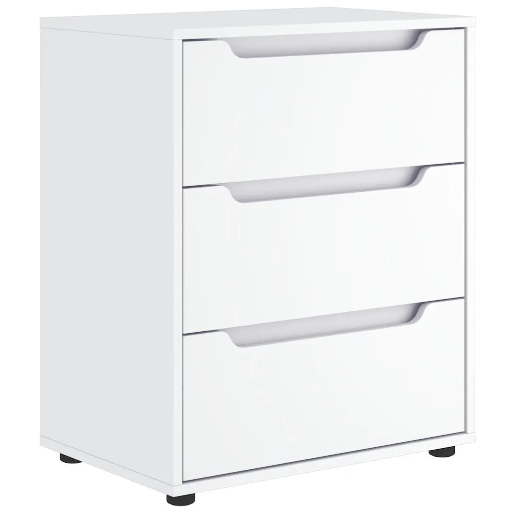 Credenza VISNES Bianca 60x40x73 cm in Legno Multistrato 4108284