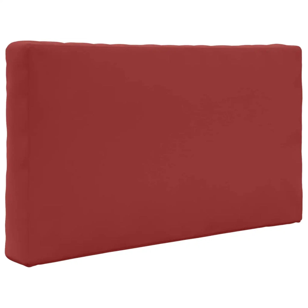 Cuscino per divano da esterno 2 pcs Rosso vino Poliestere