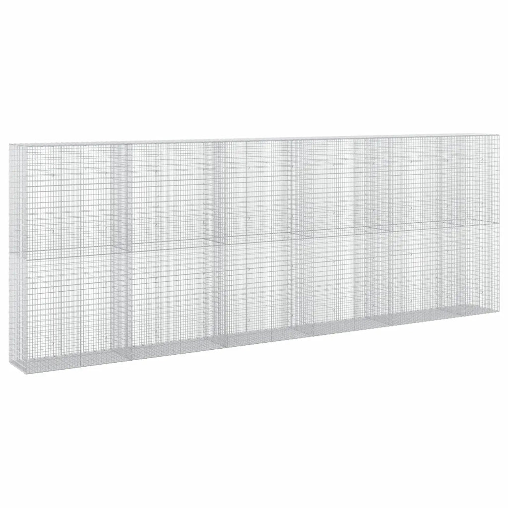 Gabione con Filo da 3,5 mm e Rete da 5x2,5 cm 550x50x200 cm 3461909