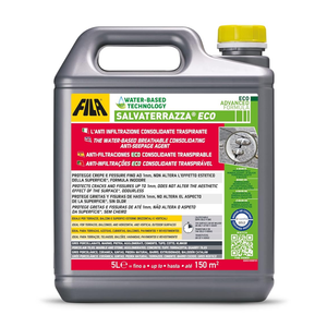 Salvaterrazza eco protettivo anti infiltrazione traspirante consolidante *** formato 5 lt, confezione 1