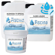 KIT CLORO CONTROL per mantenimento acqua piscina Volume piscina: Fino a 55 m³