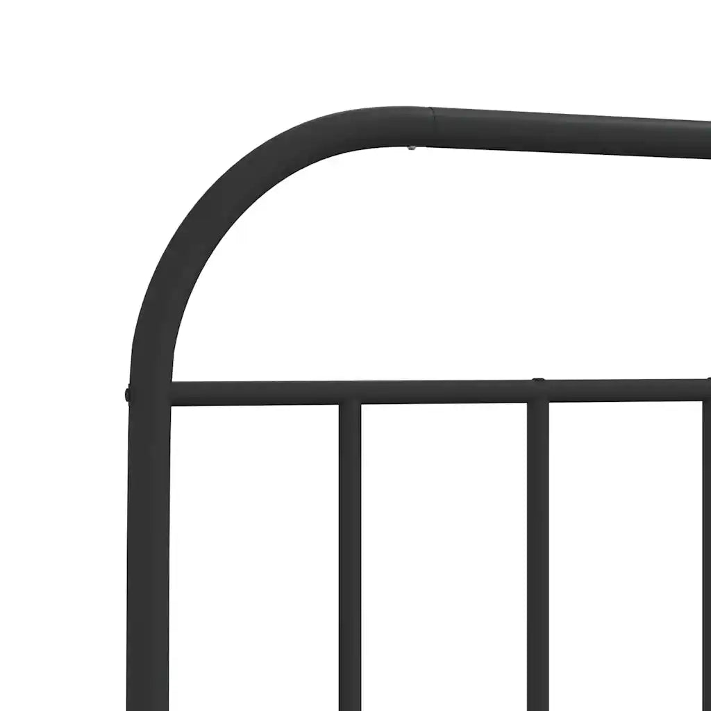Testiera di Ricambio in Metallo Nero 160 cm 353670