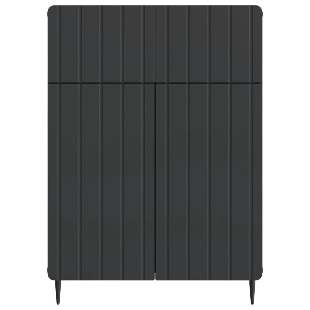 Credenza Nero 66 x 34,5 x 92 cm Legno ingegnerizzato 894406