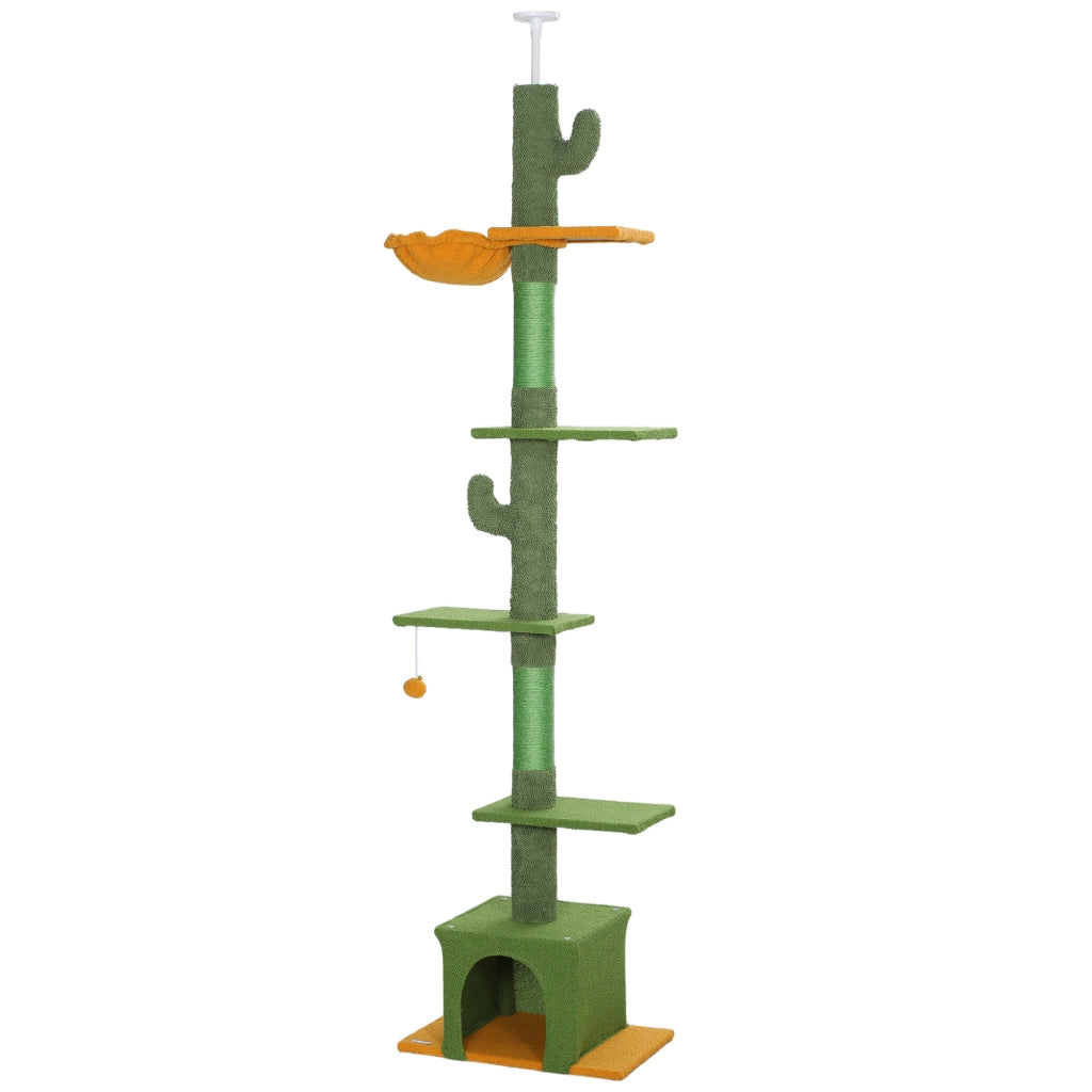 Albero per gatti ¨C zephmum ¨C Verde 230-275 cm