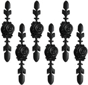 Maniglie per porte 120 mm - Maniglie per mobili - Maniglie per cassetti - Stile vintage - Lega di alluminio - Inclusi viti