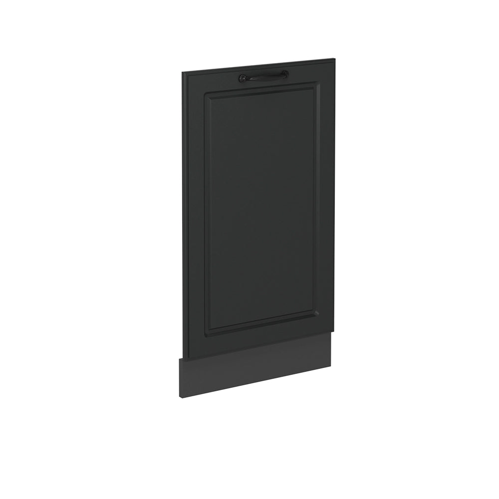 Pannello frontale della lavastoviglie R-Line Antracite rustico/Antracite 45 cm senza piano di lavoro Vicco