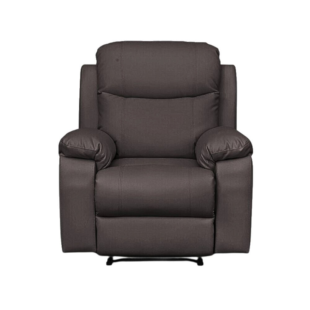 Poltrona reclinabile Chicago tessuto colore Houston87 grigio