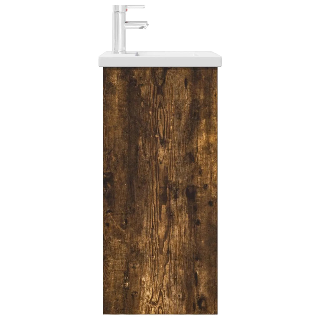 Mobile da bagno con lavabo Rovere Fumo 42 x 40 x 84,5 cm 890772