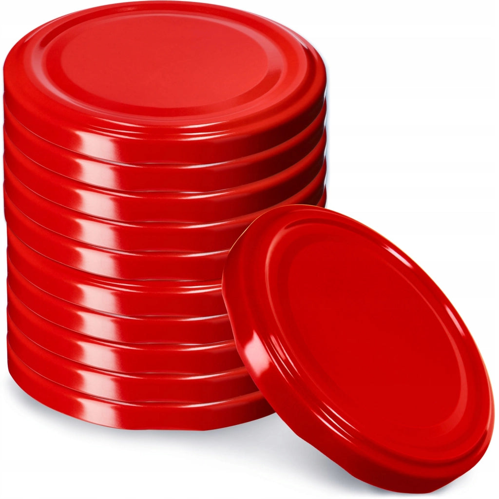 Tappi per barattoli KADAX, diametro 82 mm, confezione da 10 pezzi