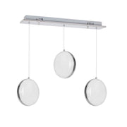 Lampadario Milagro LIRA LED 28W bianco/cromo ML5497