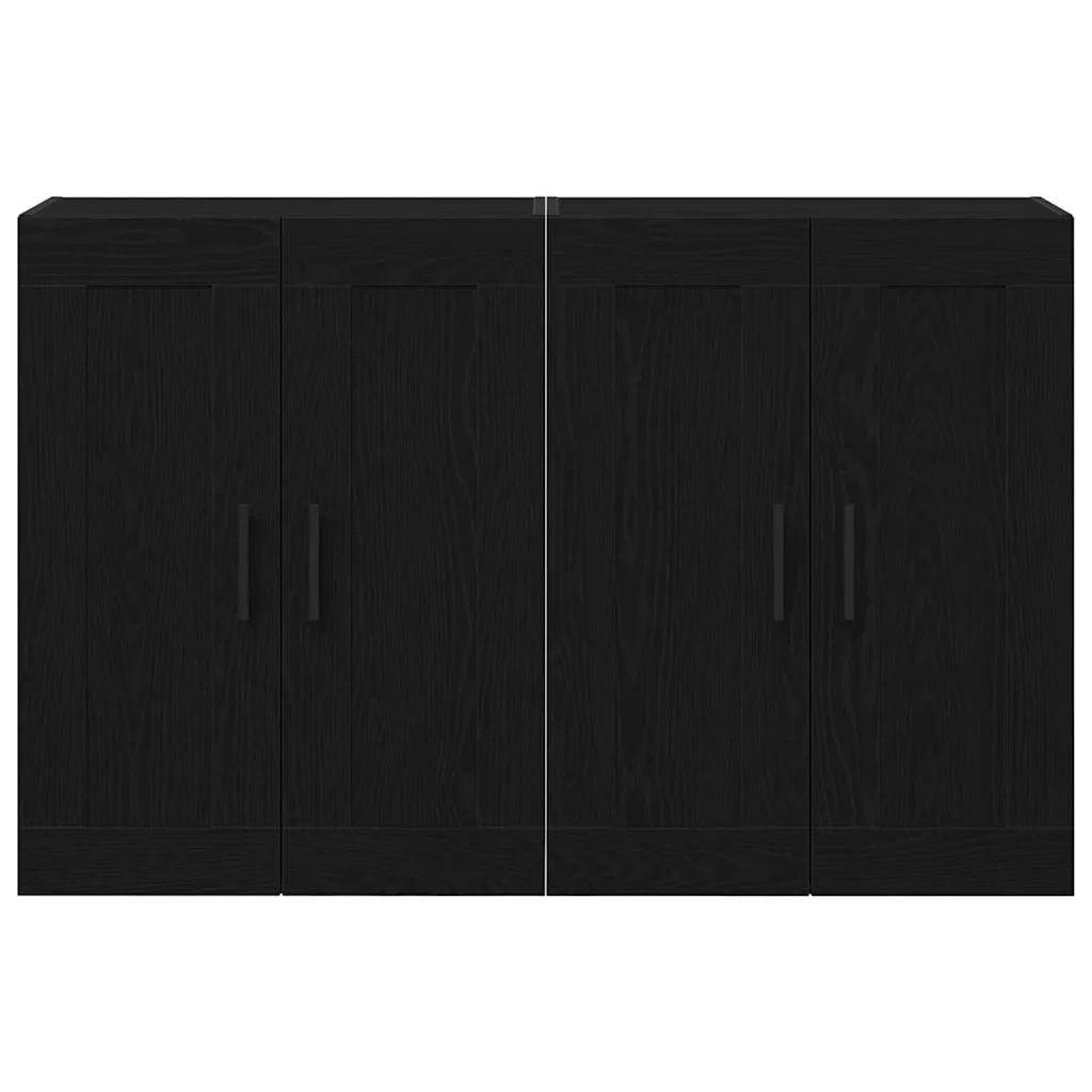 Mobile a muro 2 pcs Legno vecchio 69,5 x 34 x 90 cm 3333105