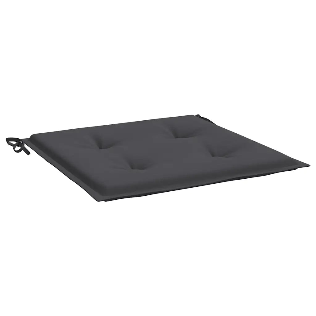 Cuscini per Sedia 6 pz Antracite 50x50x4 cm in Tessuto Oxford 314039