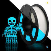 Filamento 3D PETG - Spool - Oggetti da stampare - Visibilità in ambienti bui - 1,75 mm - 1 kg - Blu chiaro