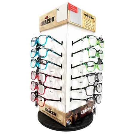 ESPOSITORE OCCHIALI DA VISTA GRADUATI 'KIT HAWAII' 24 pezzi - CHARRO