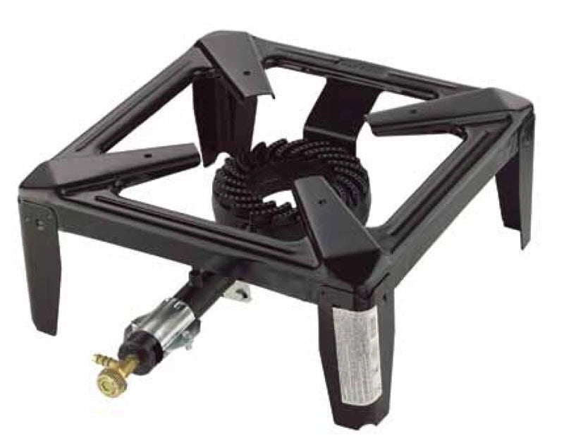 Omac 230-CE-1 Drago Fornellone a Gas GPL 8,5 kW bruciatore in ghisa uso esterno colore Nero