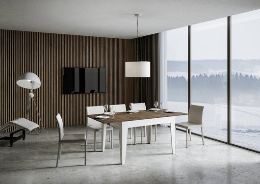Tavolo Allungabile 120-180x90x77 cm Cico Mix Noce
