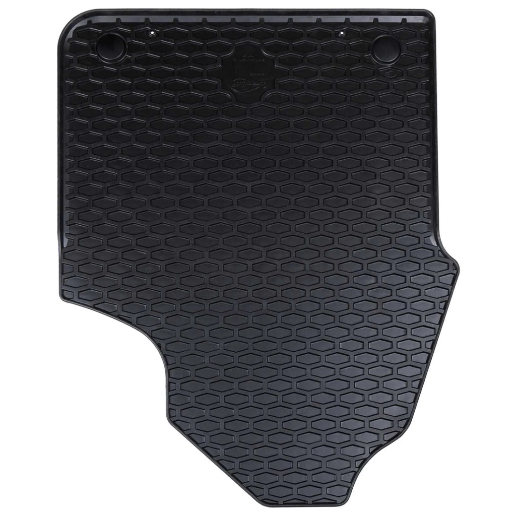 Tappetino per Auto 2 pz Nero Gomma CFW3146721