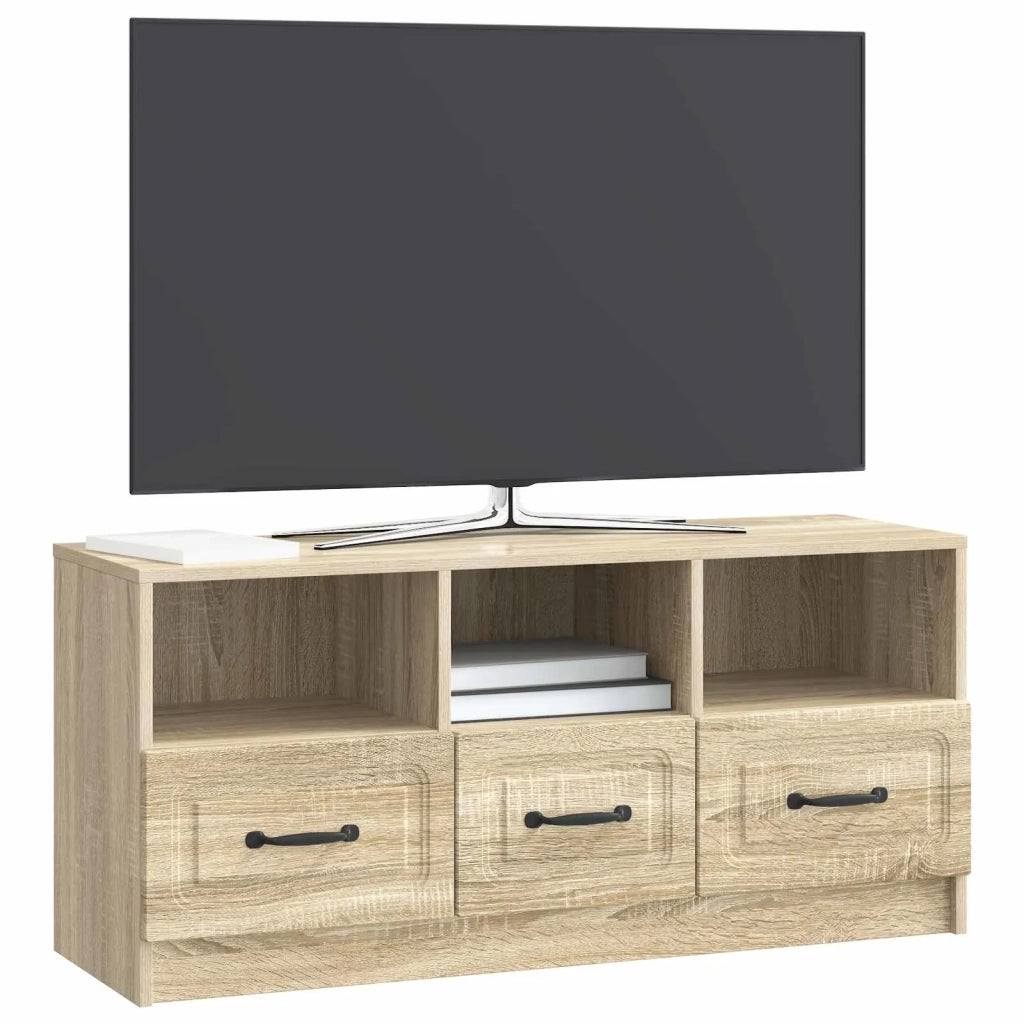 Mobile TV Rovere Sonoma 102 x 34,5 x 47 cm Legno ingegnerizzato 895827