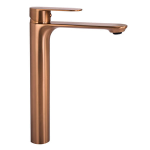 Rubinetto Da Lavabo Rea Drop Brush Copper High