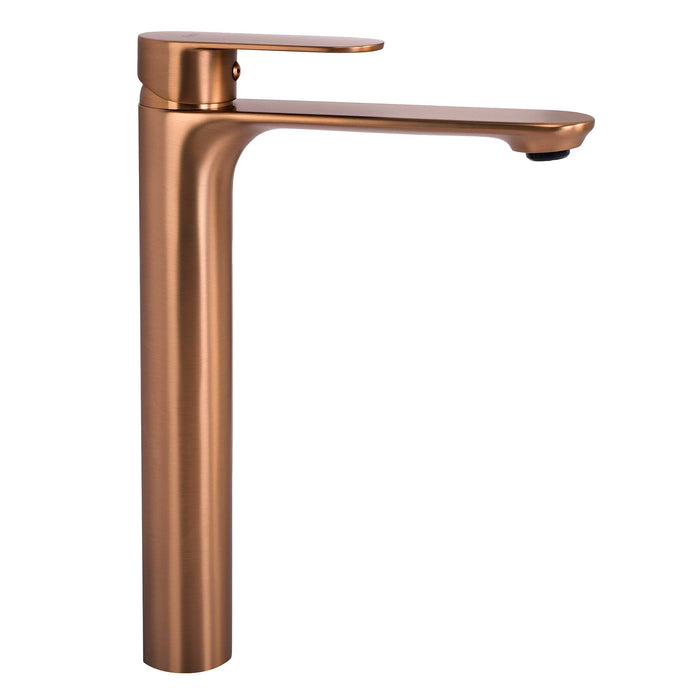 Rubinetto Da Lavabo Rea Drop Brush Copper High