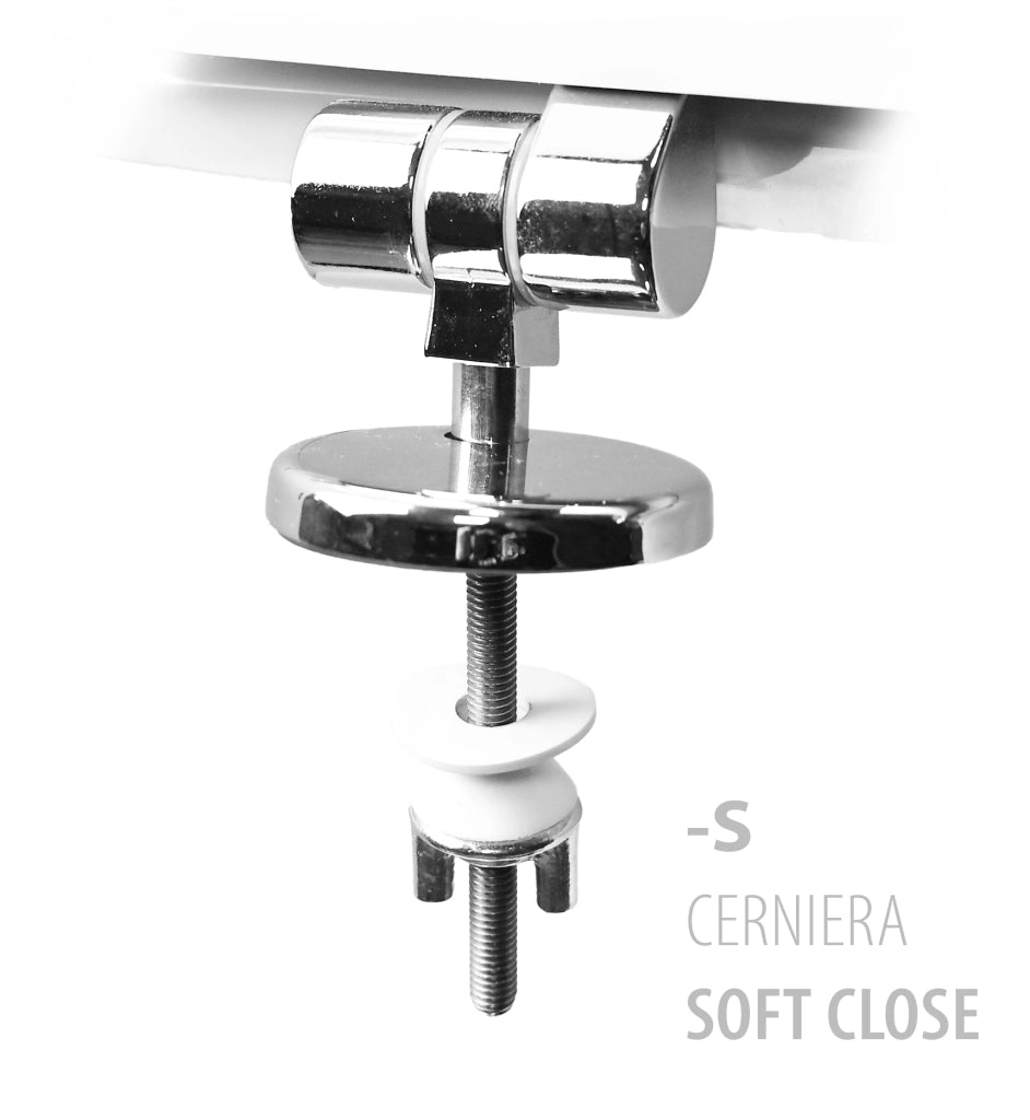 SEDILE WC PER FLAMINIA RELAX FORMA 7- Bianco - Soft close- CW- pezzi 1
