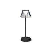 Lampada Da Scrivania-Ufficio Moderna Lolita Metallo Nero Led 7W 3000K