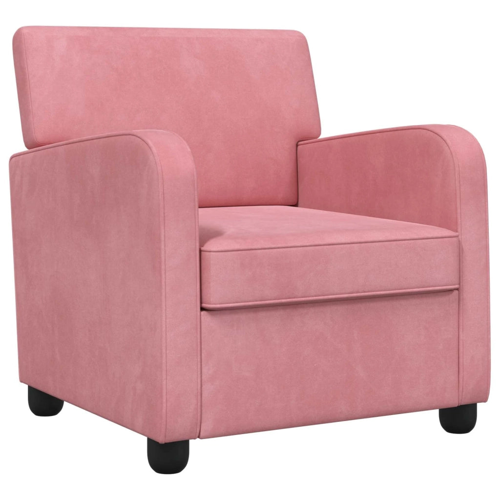 Poltrona Rosa Velluto 42043416