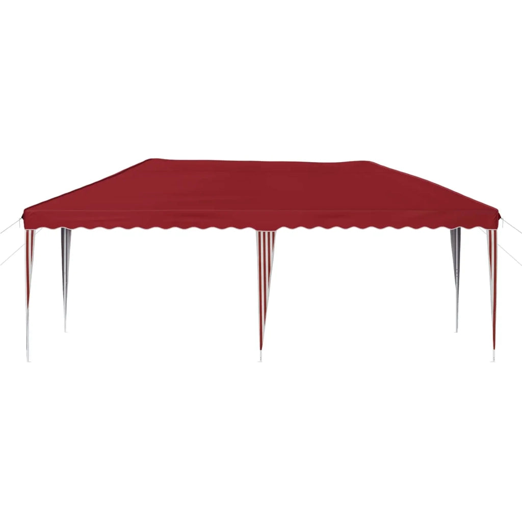 Tenda per feste a pop-up-Gazebo 575 x 290 x 245 cm Borgogna